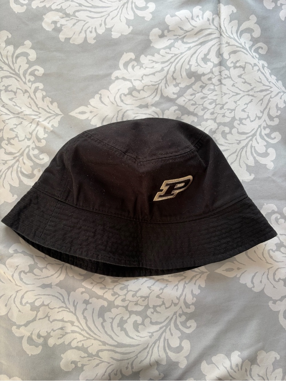 Purdue Black Bucket Hat